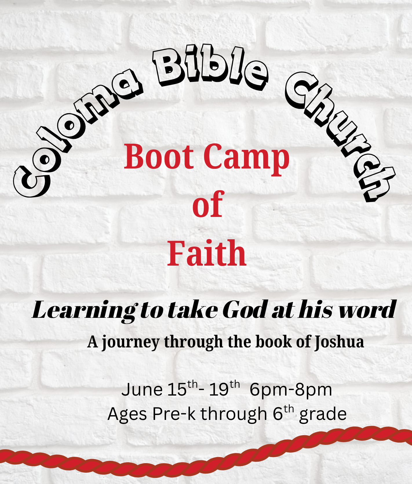 VBS Flyer