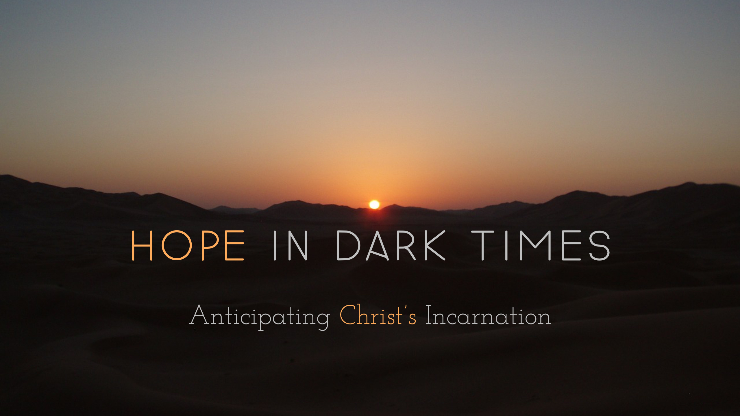 Hope in Dark Times banner