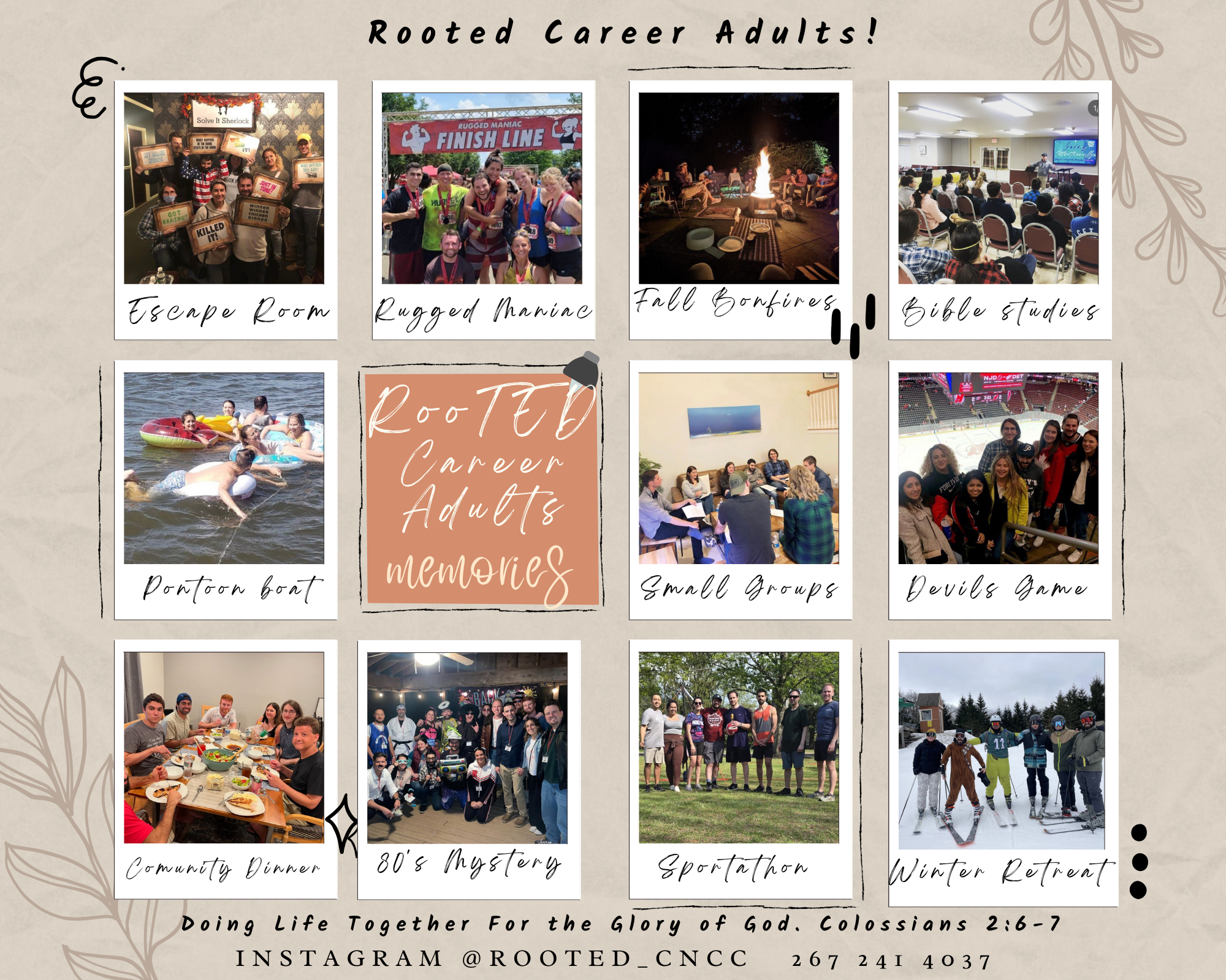 Minimalist Sweet 2020 Memories Scrapbook Photo Collage  (2)