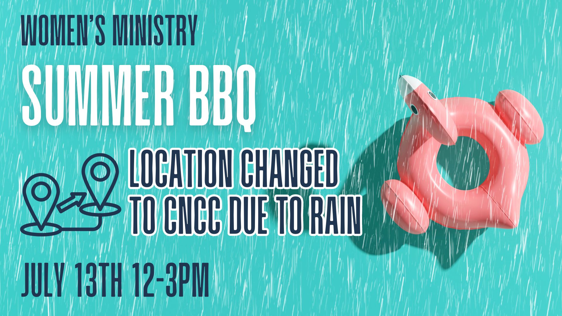 womens summer bbq rain image