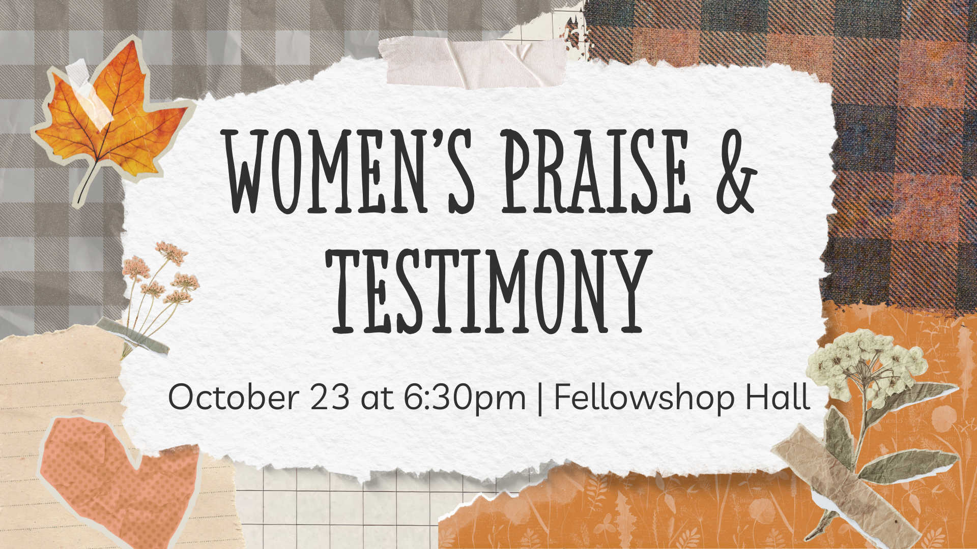 Women’s Praise & Testimony 3