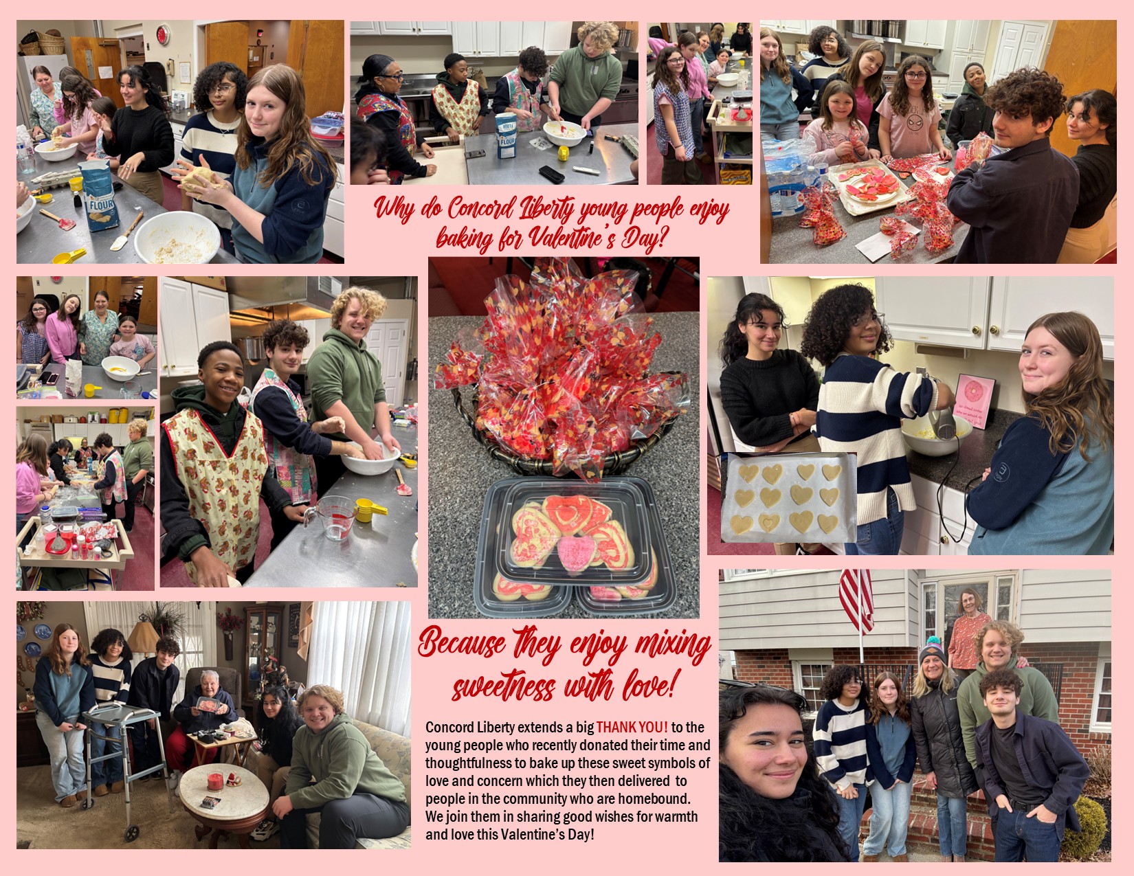 Youth Cookie Bake for Valentines
