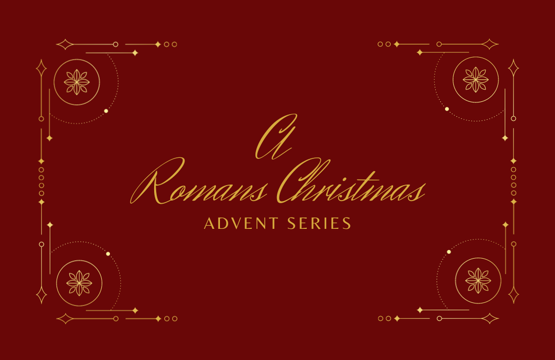 A Romans Christmas banner