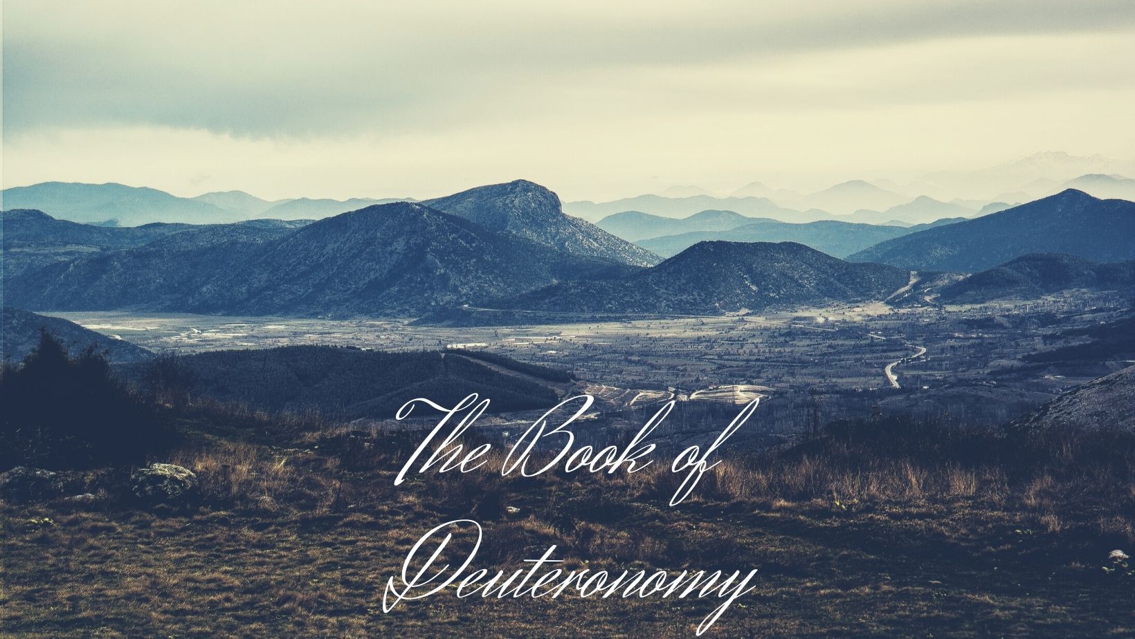 The Book of Deuteronomy banner