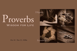 Proverbs - Wisdom for Life banner