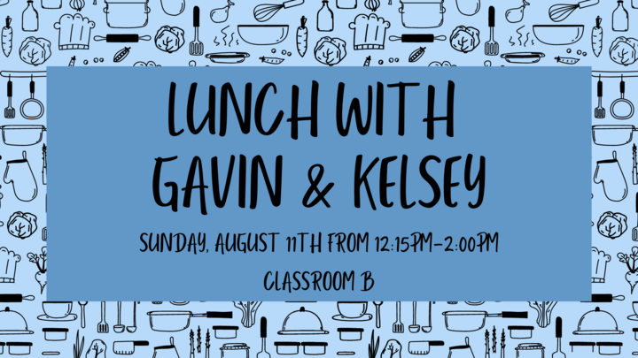 Lunch with Gavin and Kelsey image
