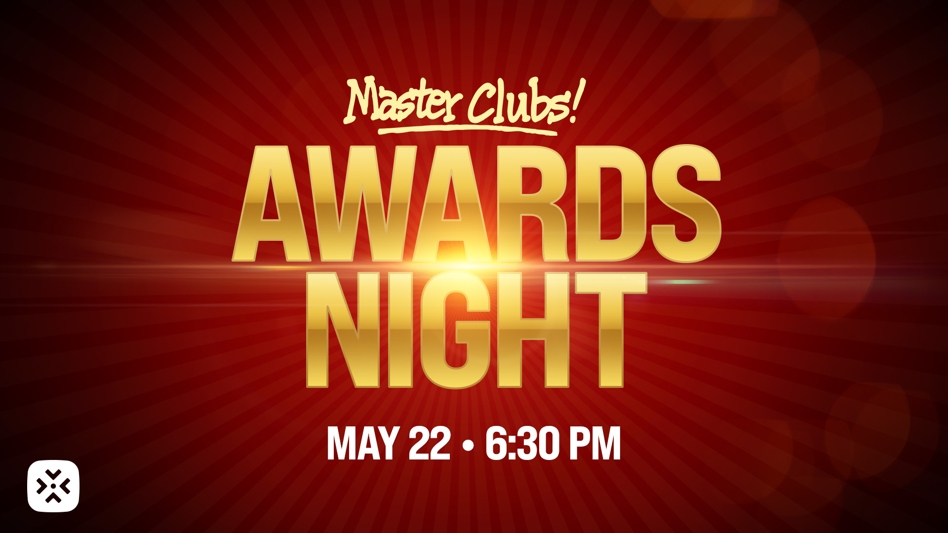 Master Clubs Award Night - HD Title Slide
