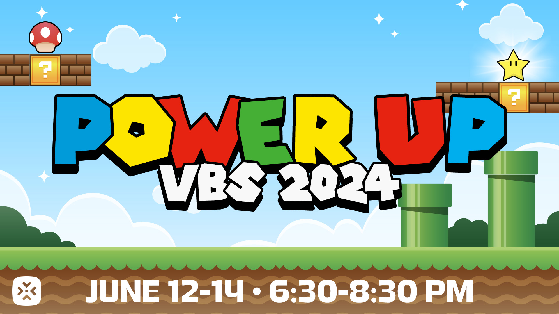 Power Up VBS 2024 - HD Title Slide