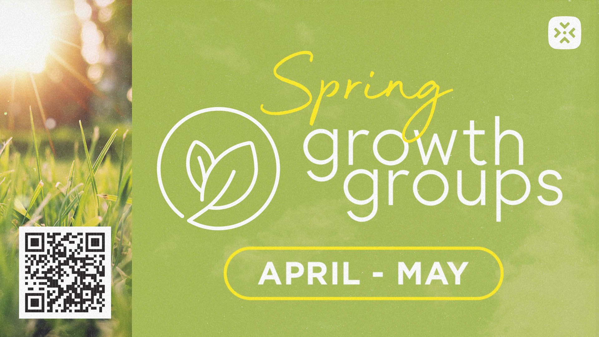 Spring Growth Groups 2024 - Finals - HD Title Slide