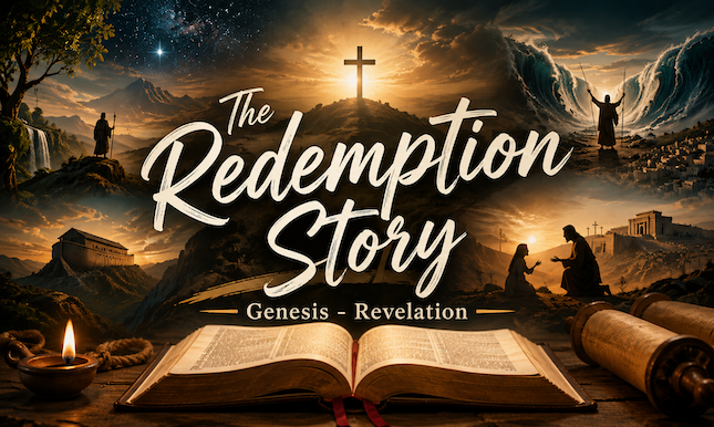 The Redemption Story banner
