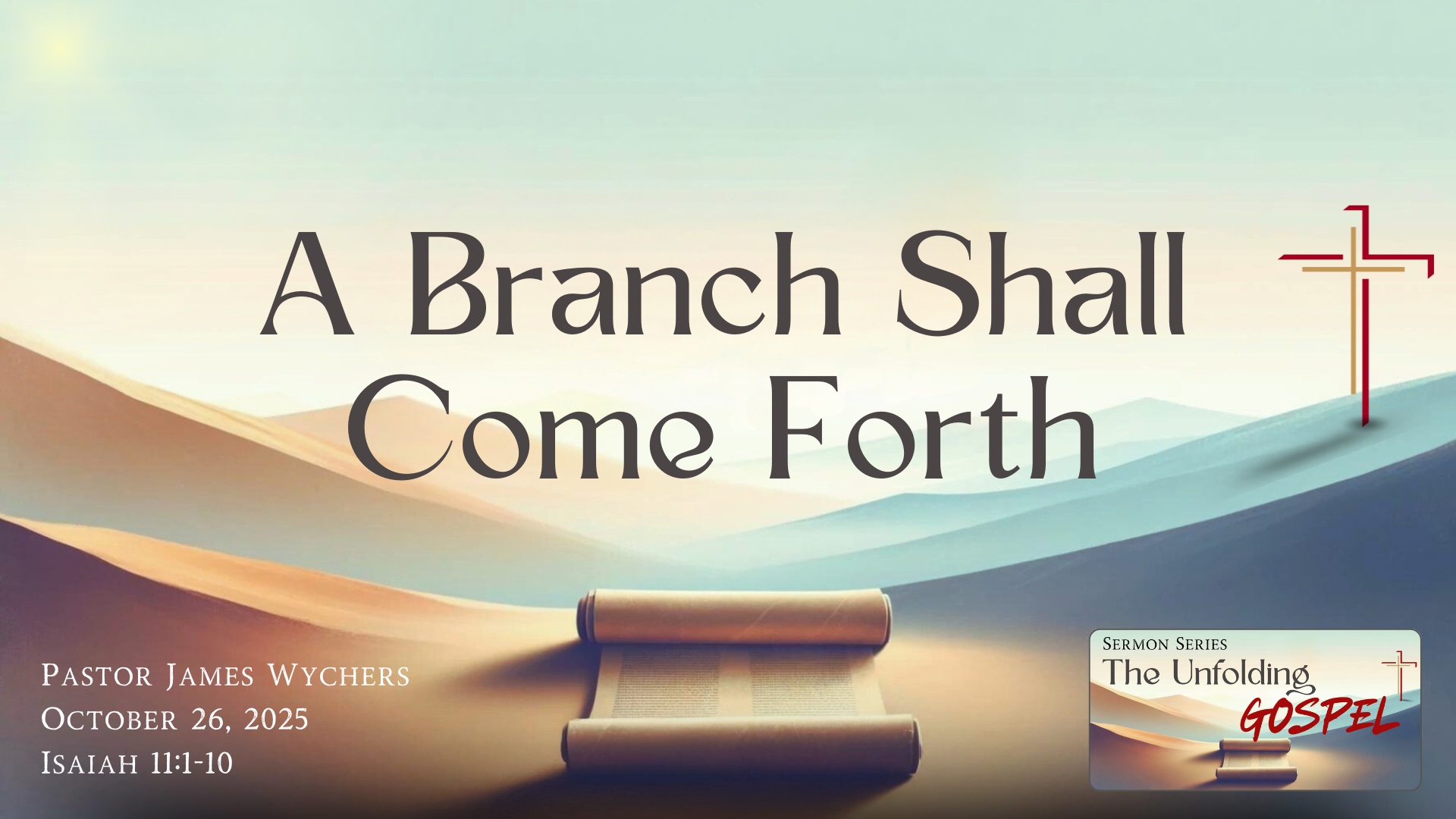 A Branch Shall Come Forth