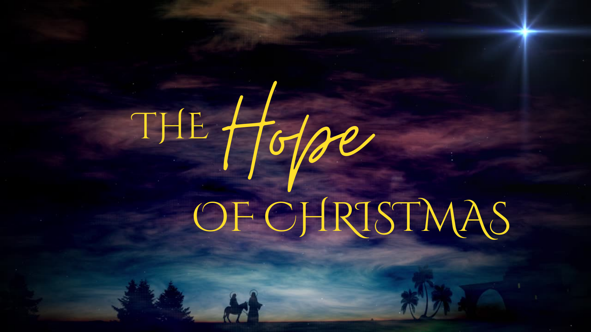 ADVENT SERMON SERIES hope