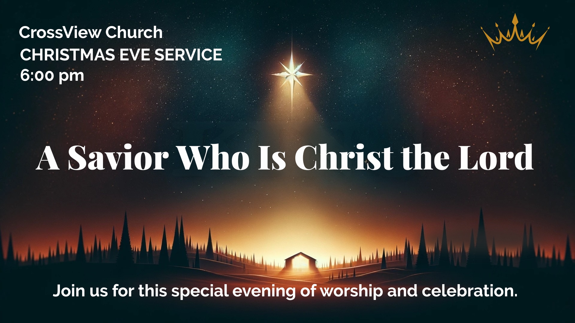 Christmas Eve Service slide