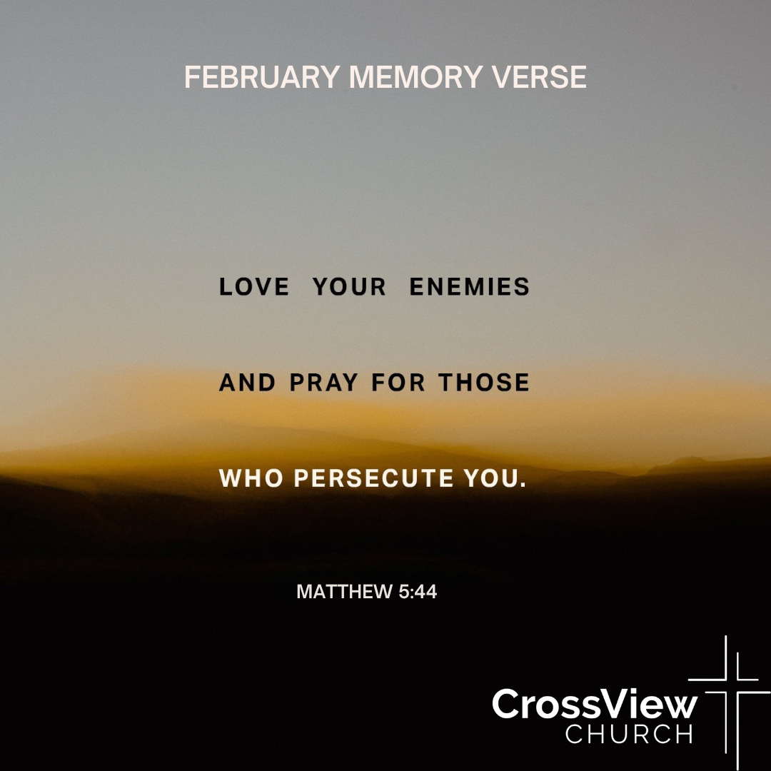 February 2025 Memory Verse_