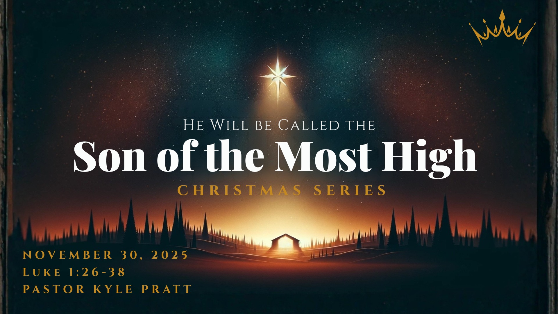 He Will be Called the Son of the Most High 