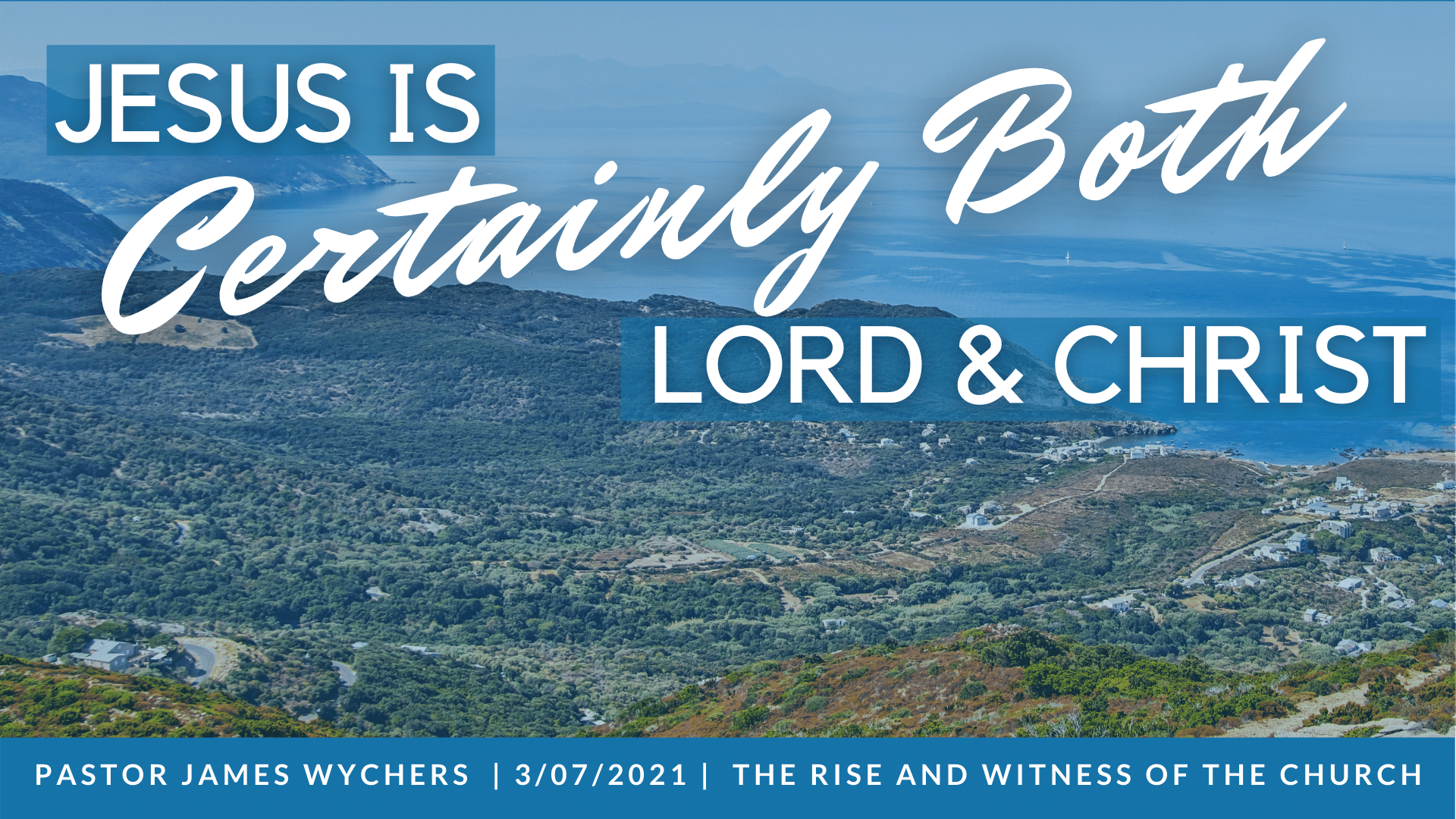 Jesus is Certainly Both Lord and Christ _