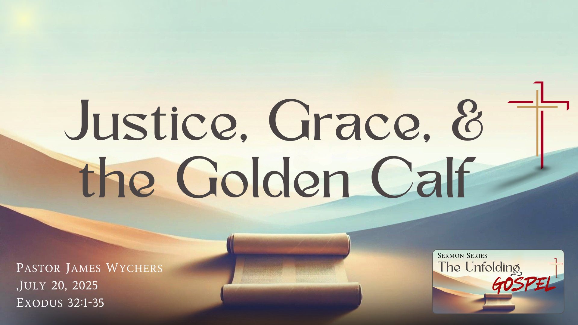 Justice, Grace, and the Golden Calf-web