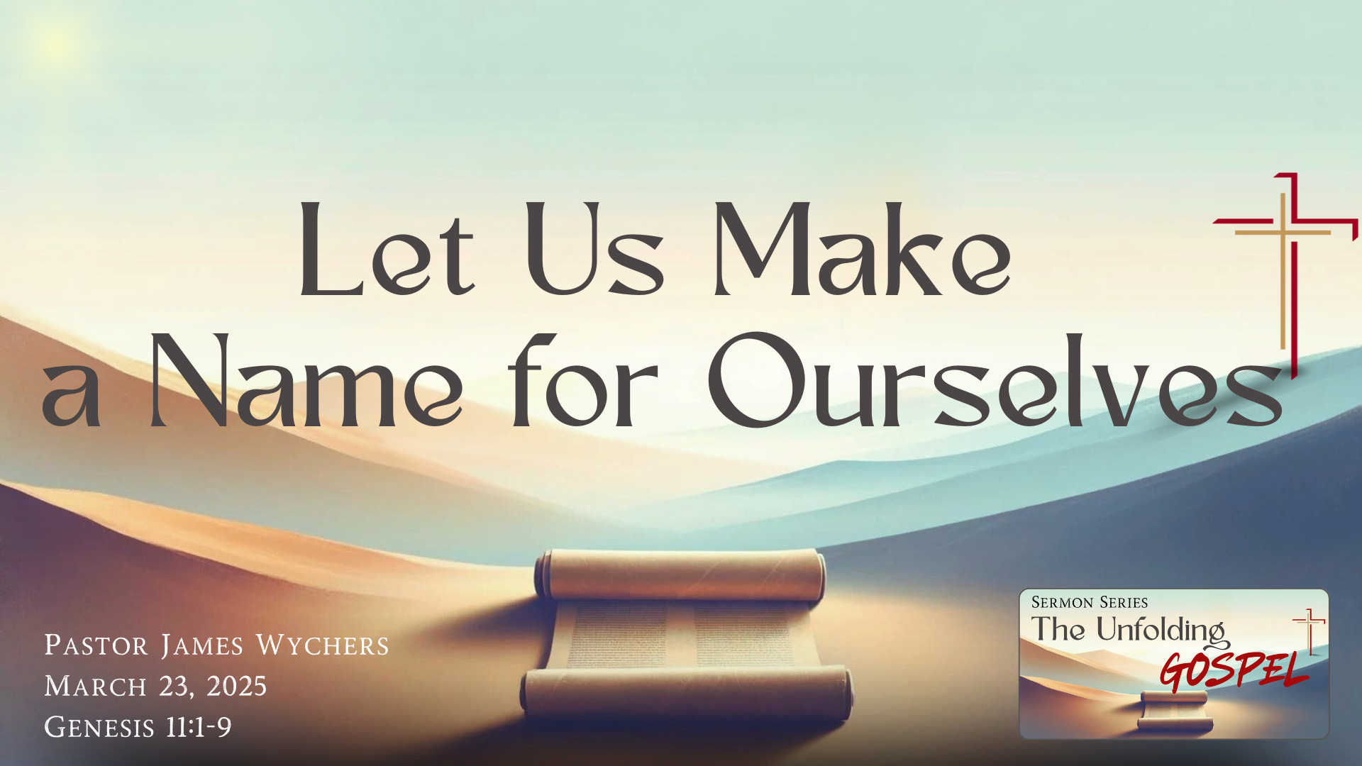 Let Us Make a Name for Ourselves