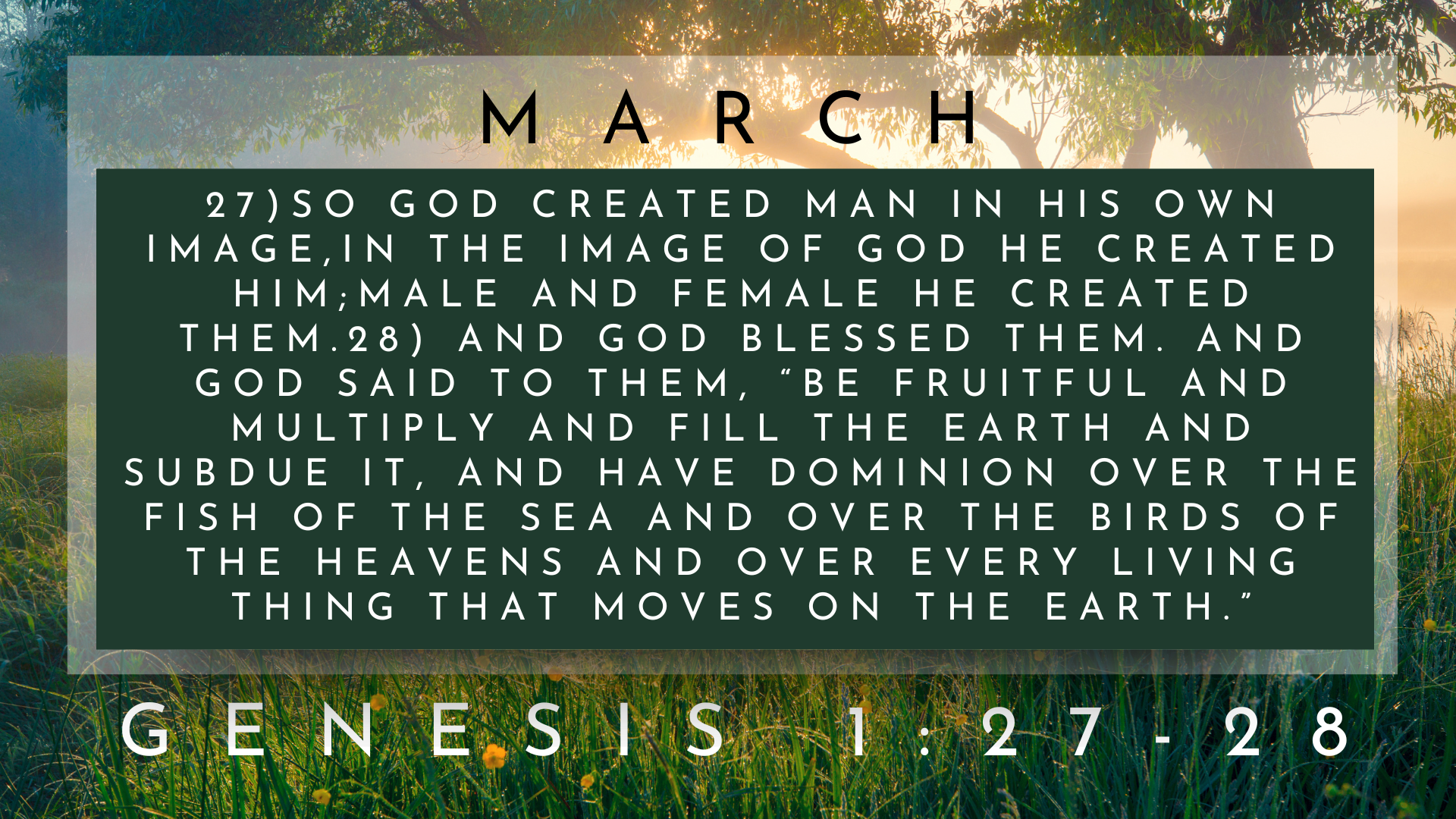 MARCH_2025 Memory Verses
