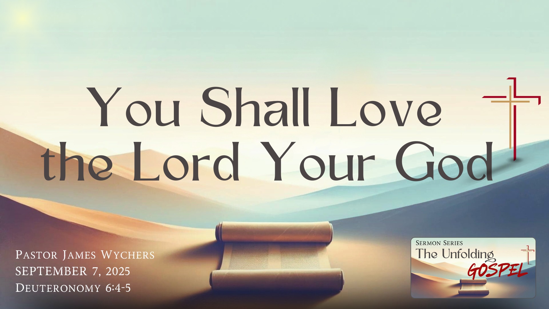 You Shall Love the Lord Your God