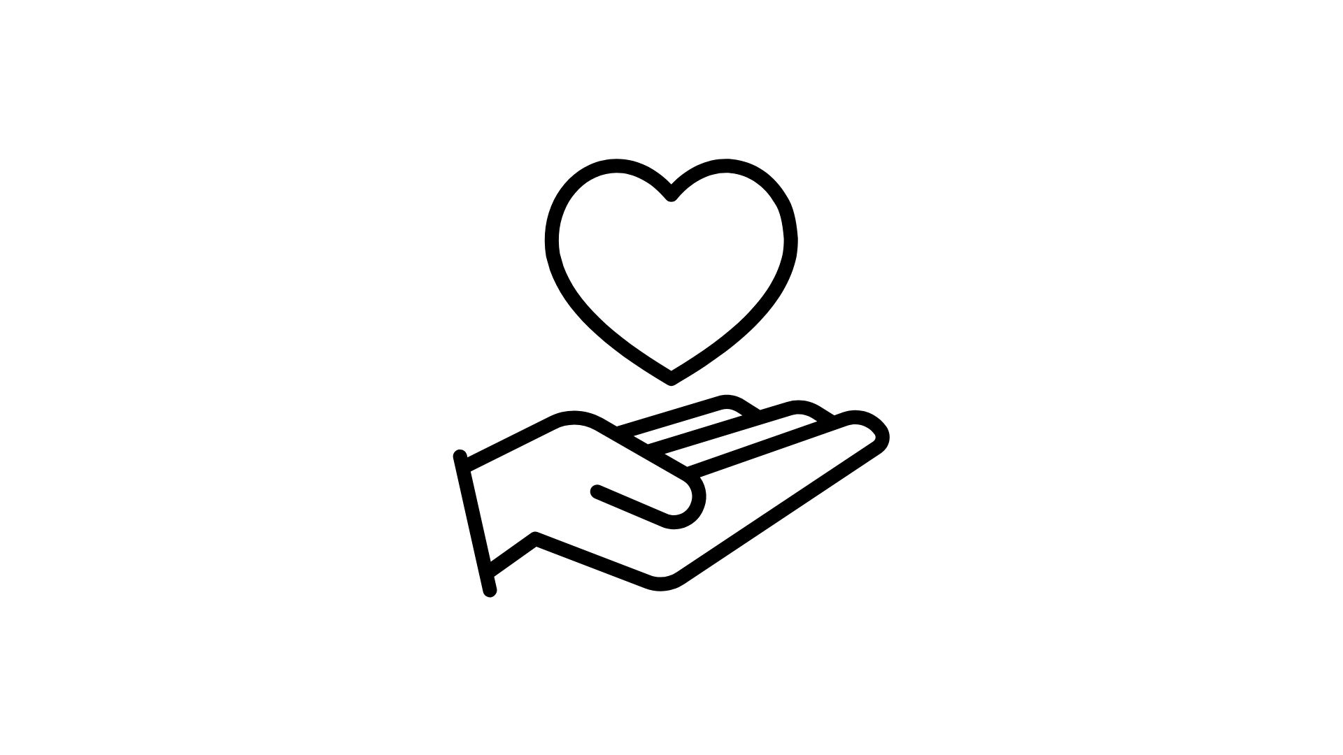 Hand & Heart to pair with GIVE