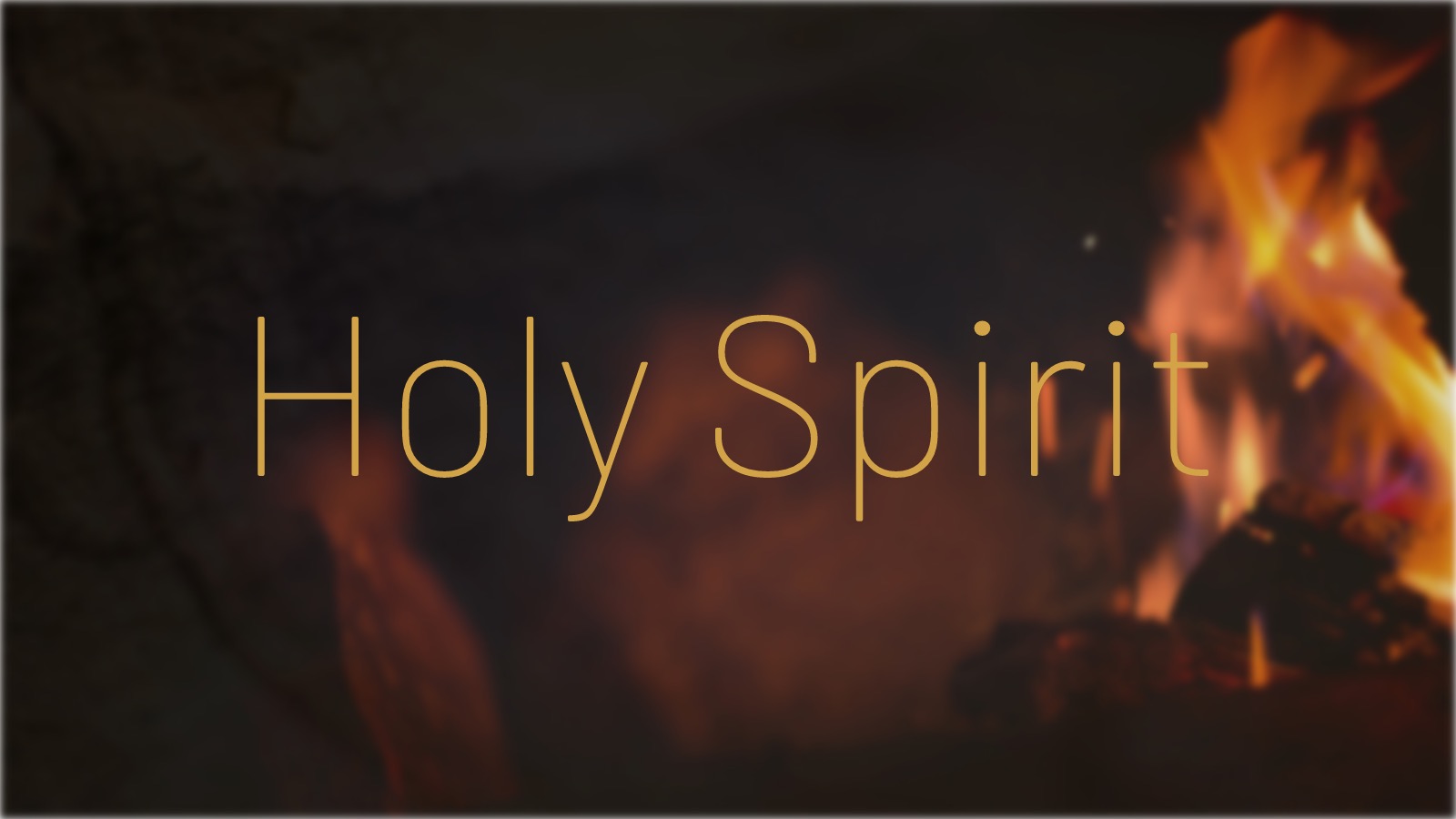 Holy Spirit  banner