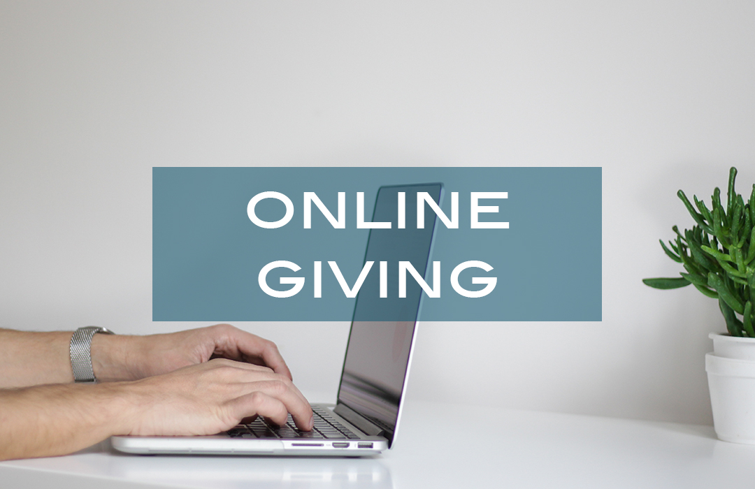 online giving. header