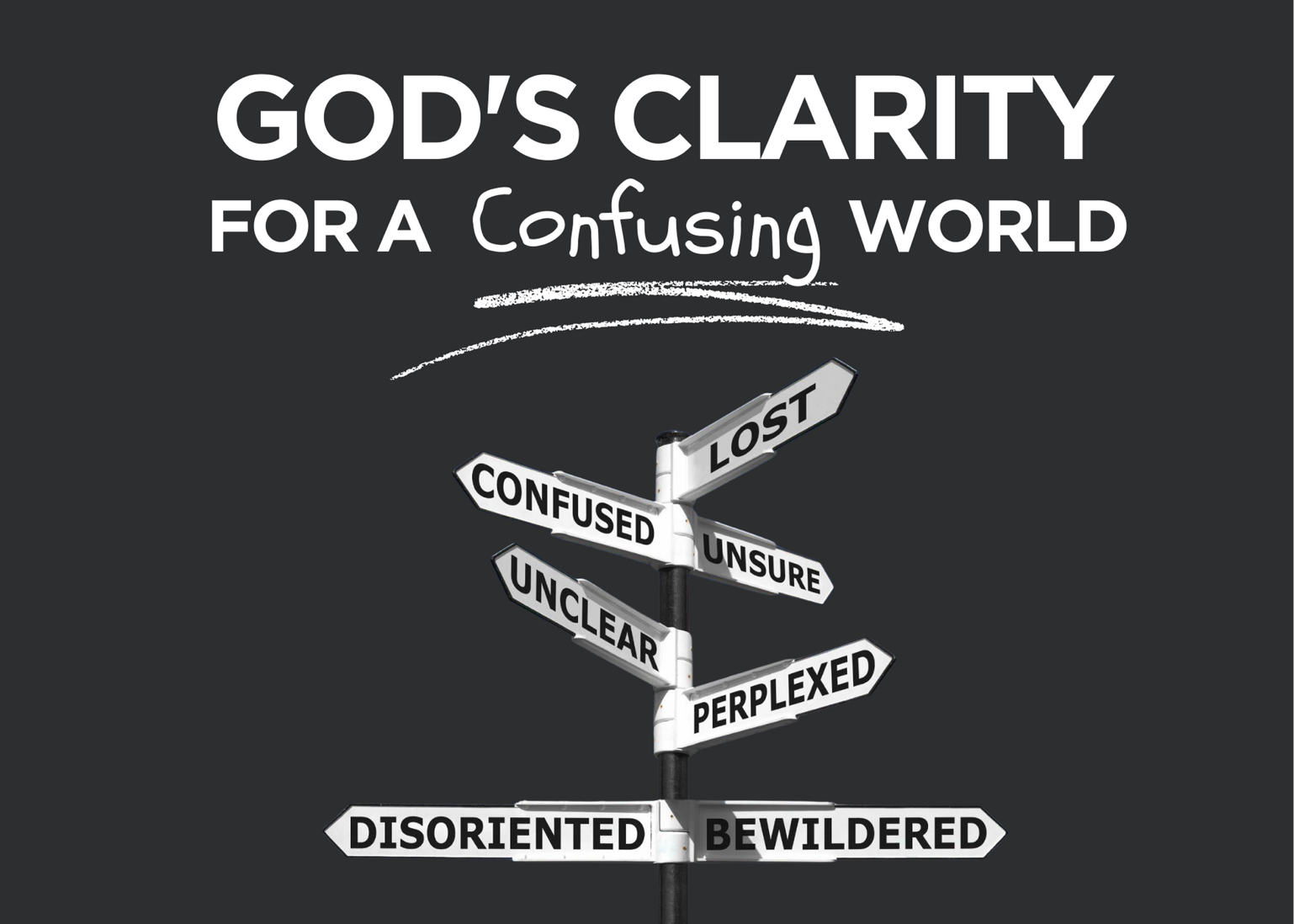 God's Clarity for a Confusing World banner