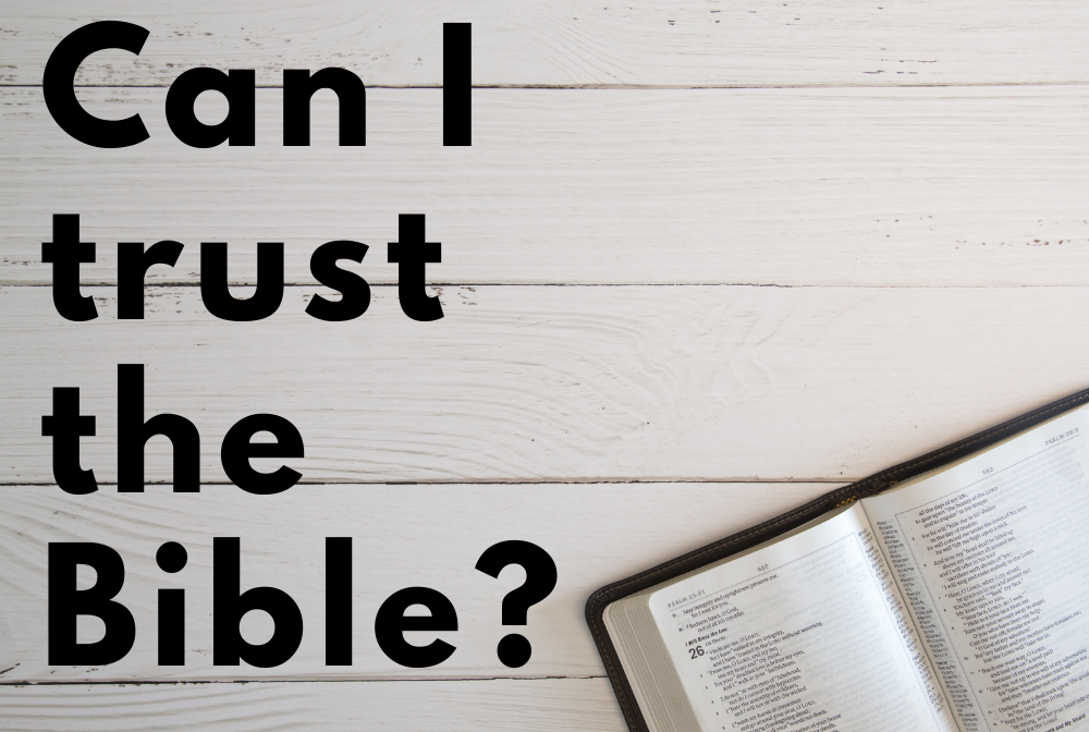 Can I Trust the Bible? banner