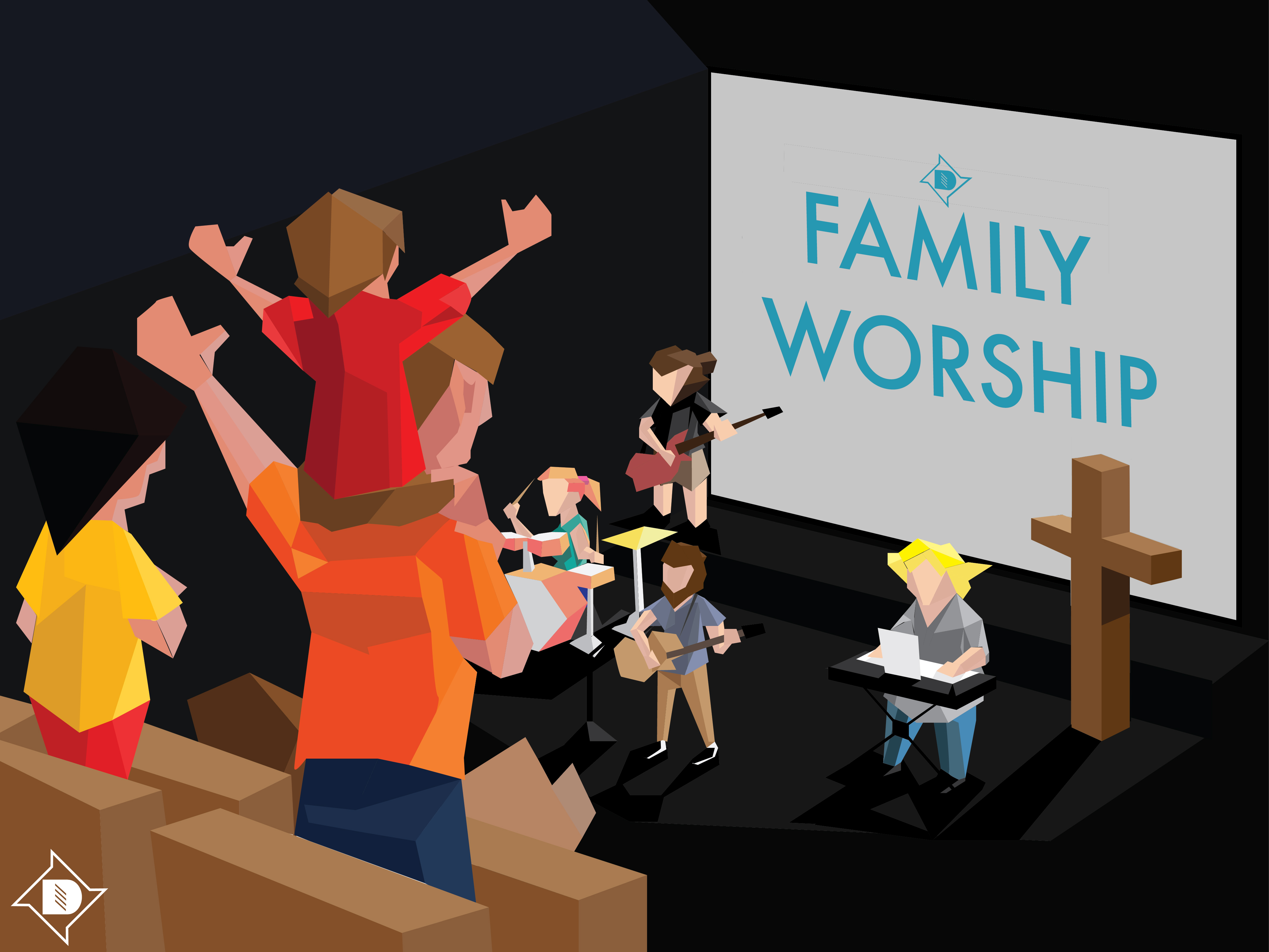 Family worship image