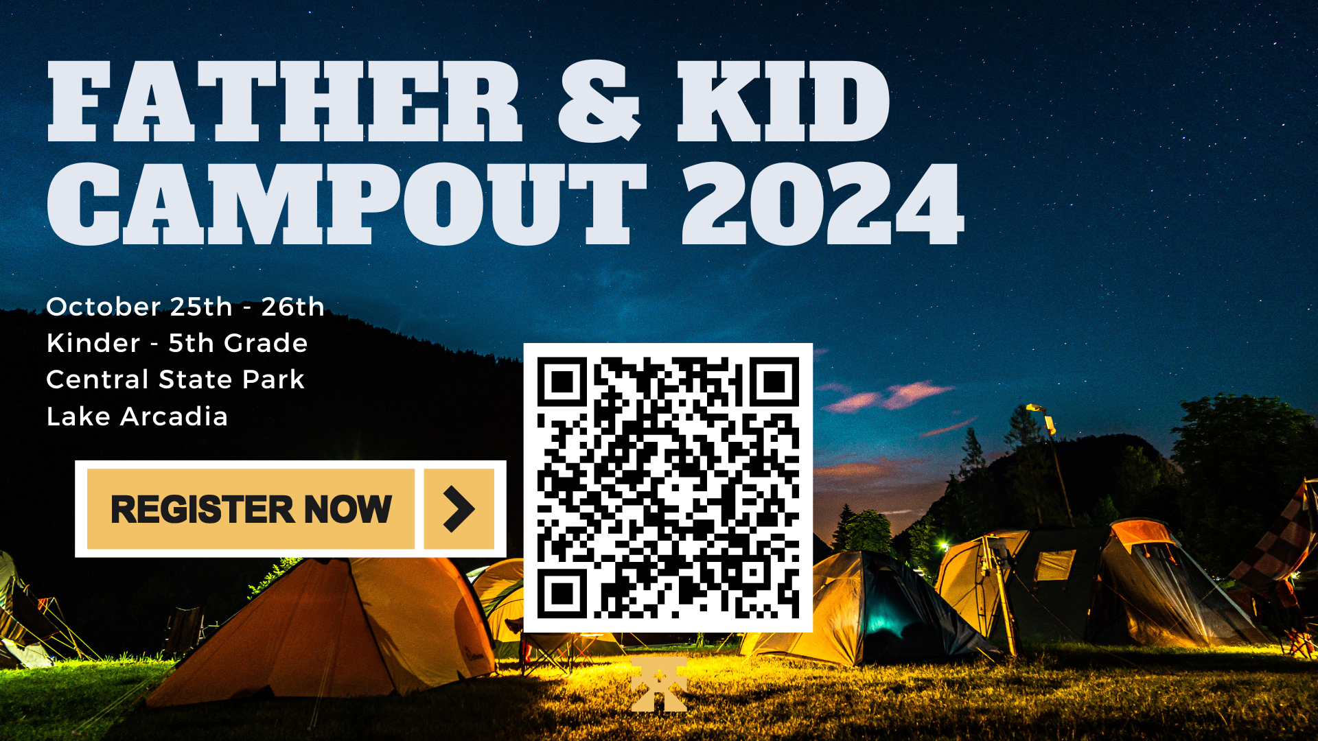 Father Kid Camp Outpng image