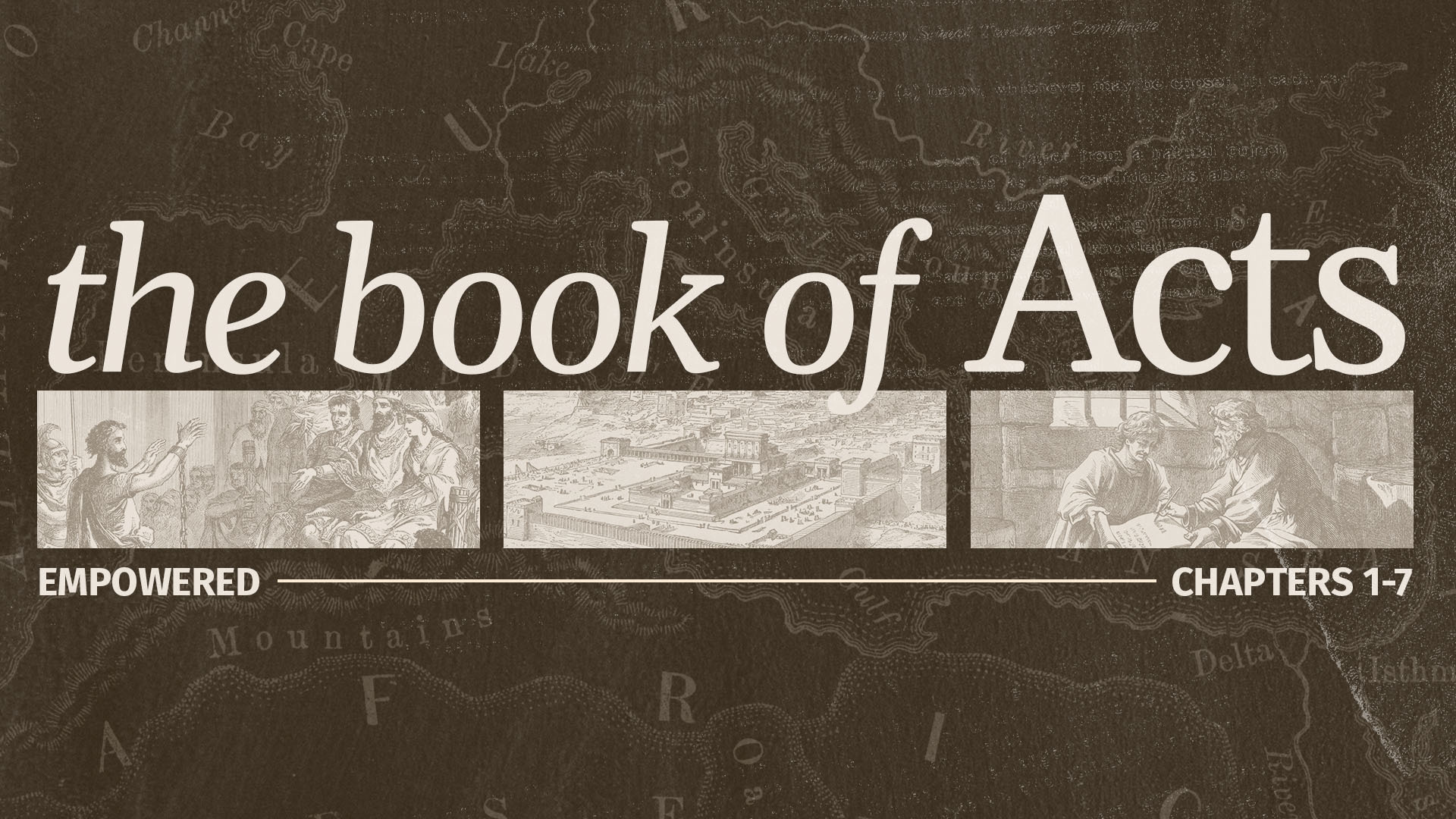 The Book of Acts banner