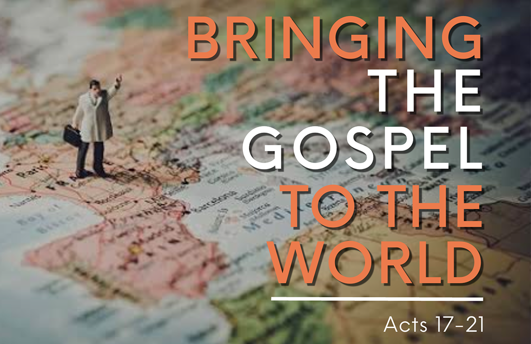 Bring the Gospel to the World banner