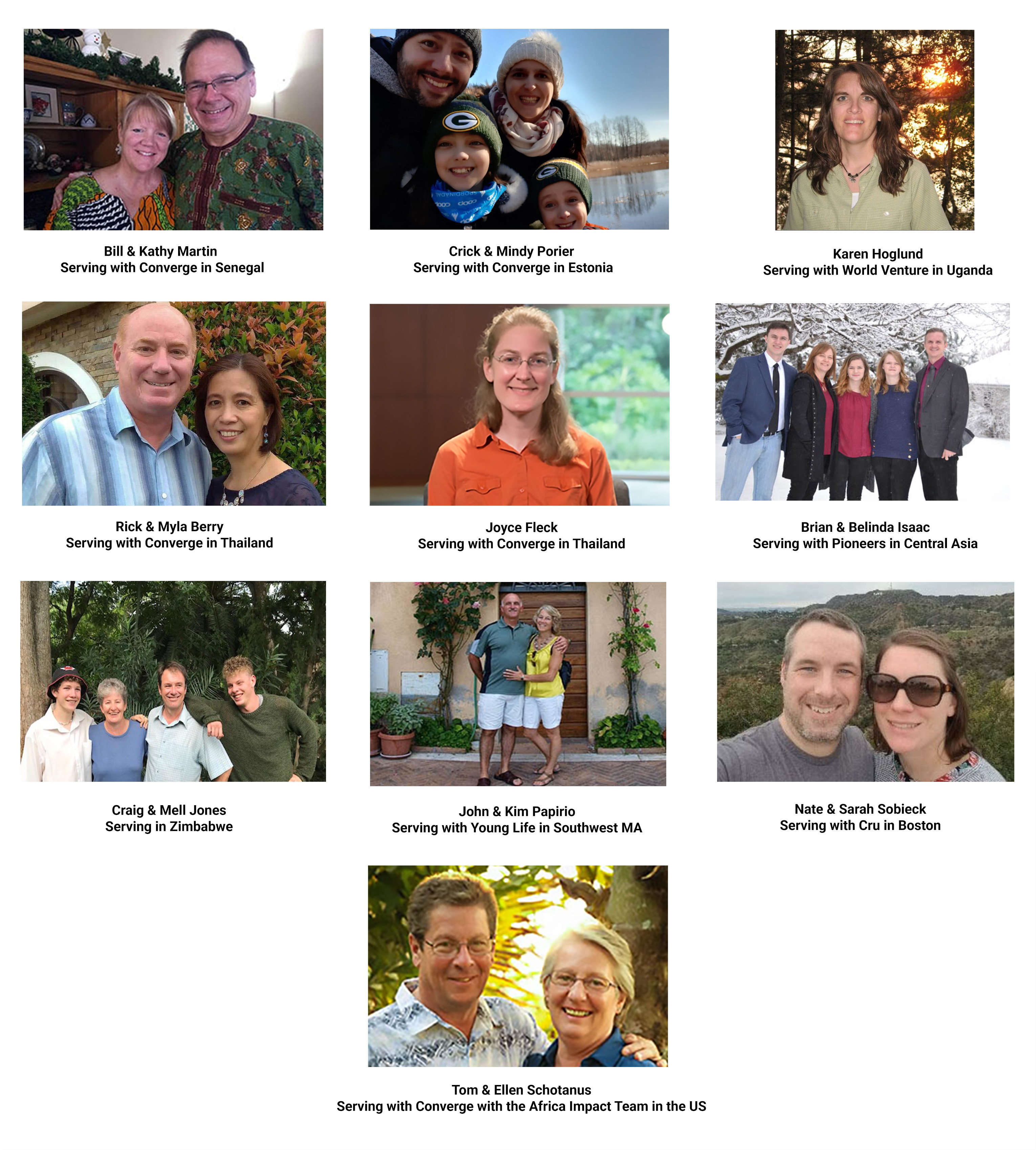 Missionaries-Missions MAY 2026