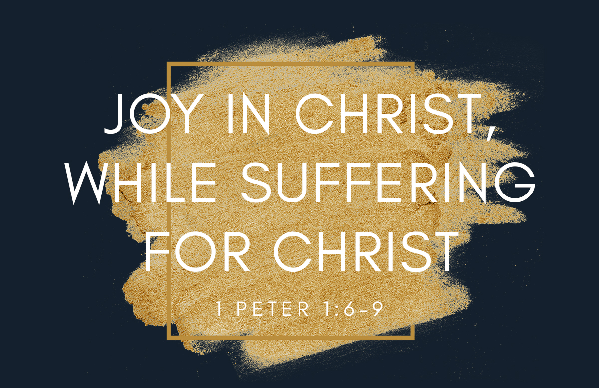 Joy in Christ, While Suffering for Christ banner