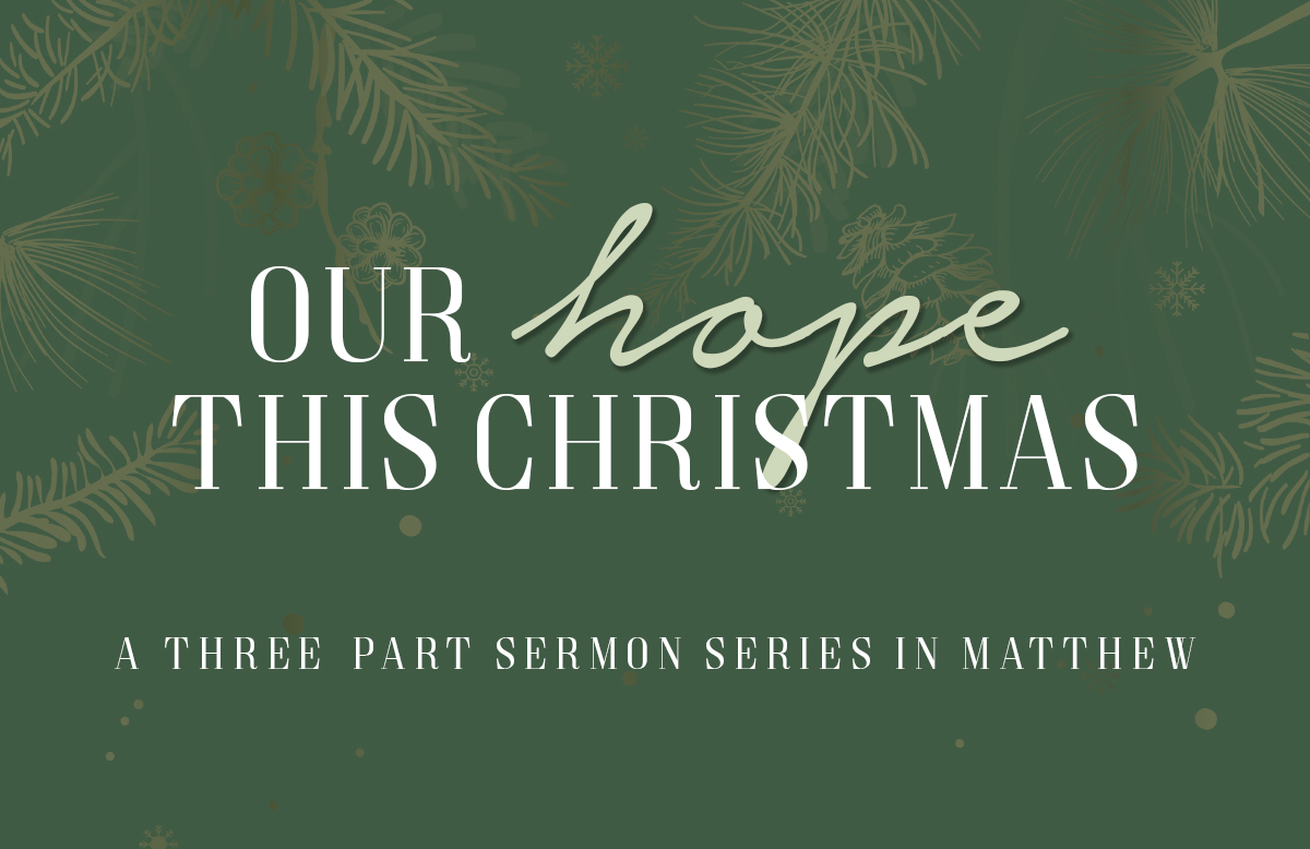 Our Hope This Christmas banner