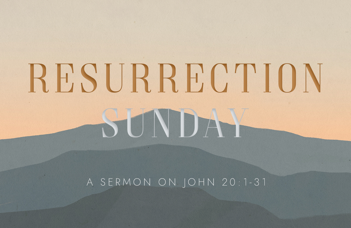 Resurrection Sunday banner