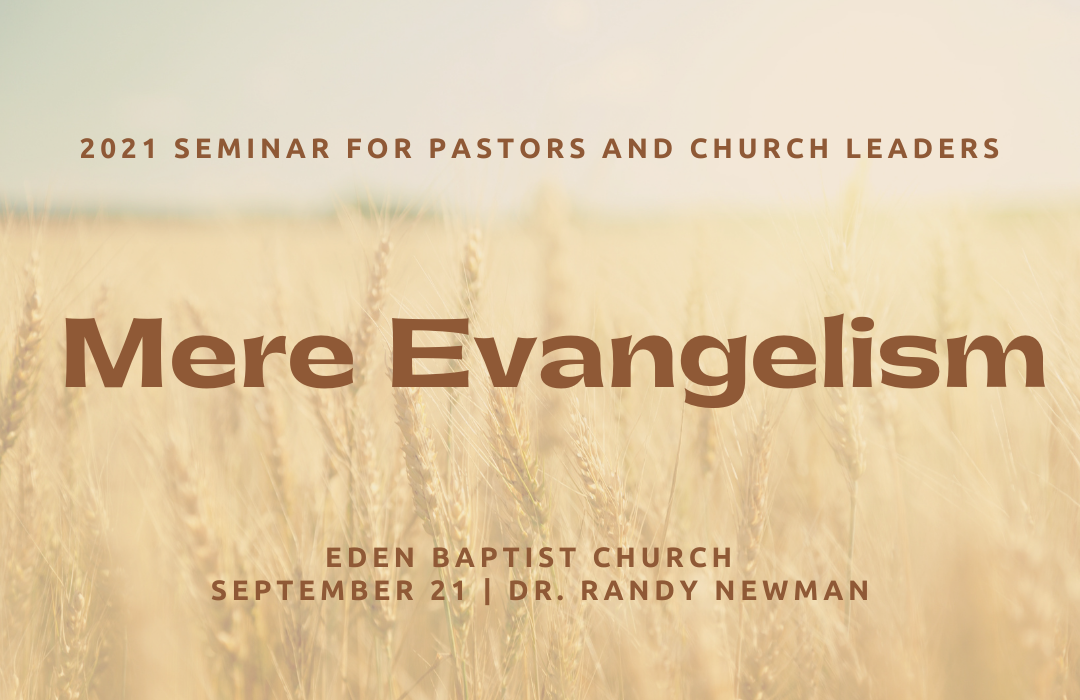 2021 Pastors' Seminar banner