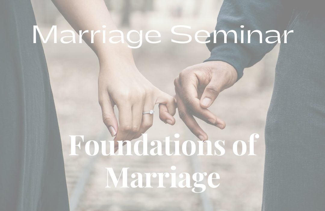 2022 Marriage Seminar banner