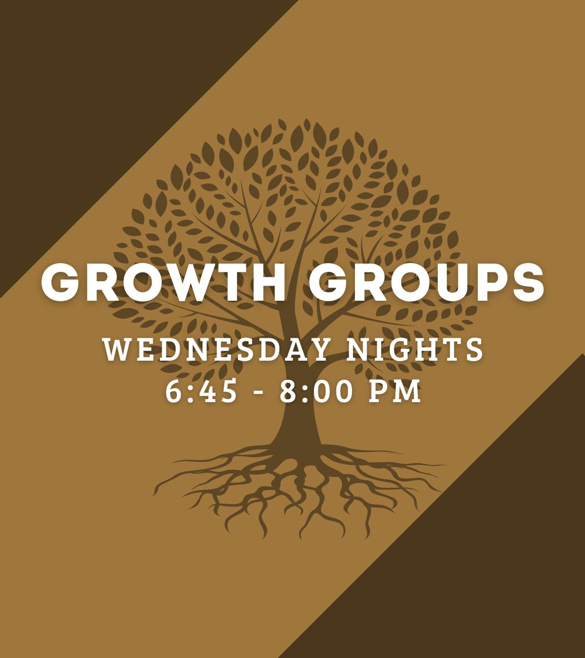 Wednesday Night Growth Groups