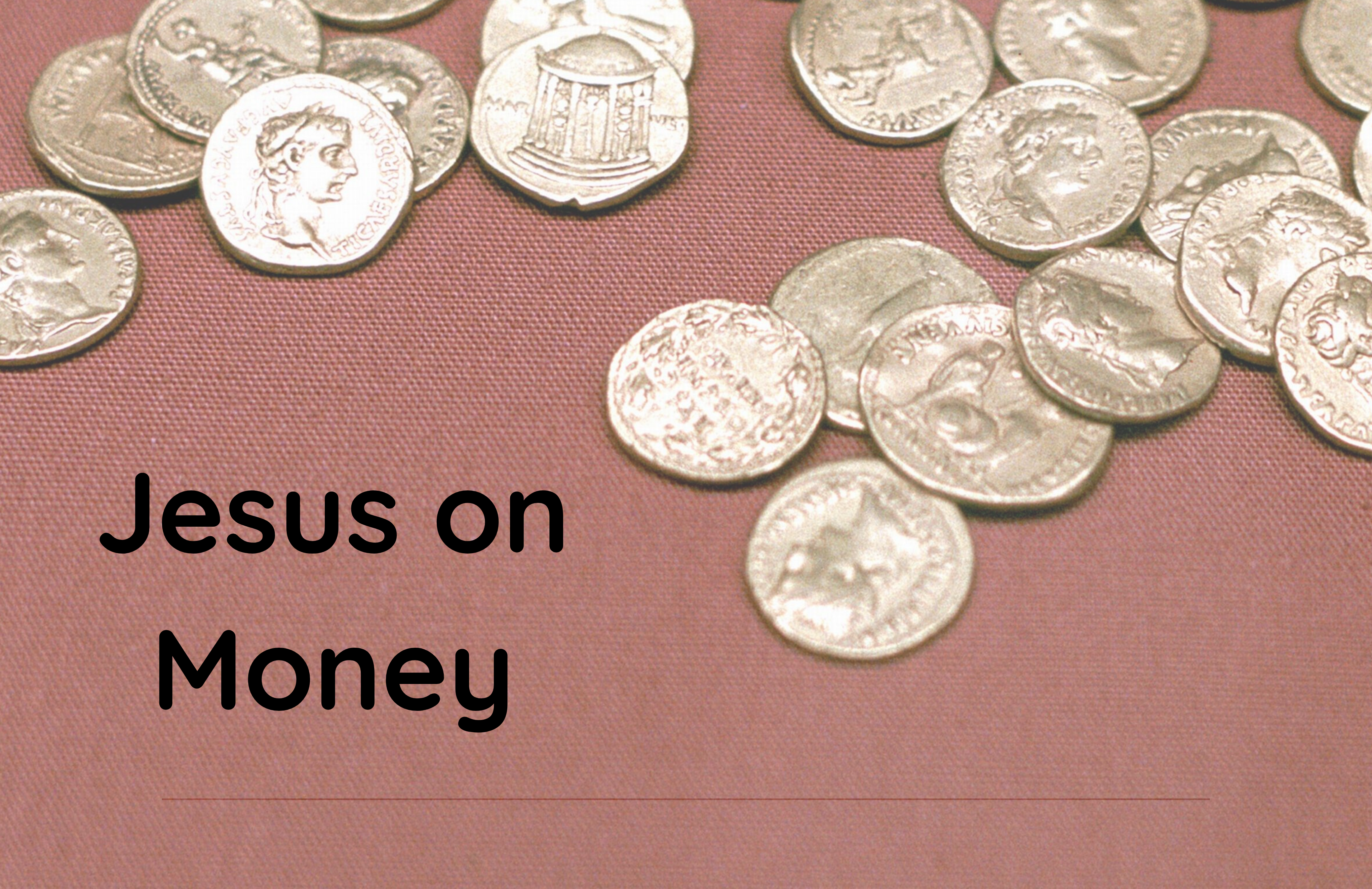 Jesus on Money banner