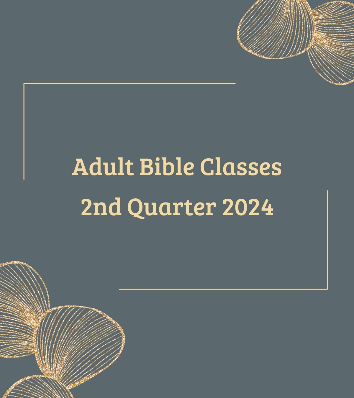 Current Bible Classes