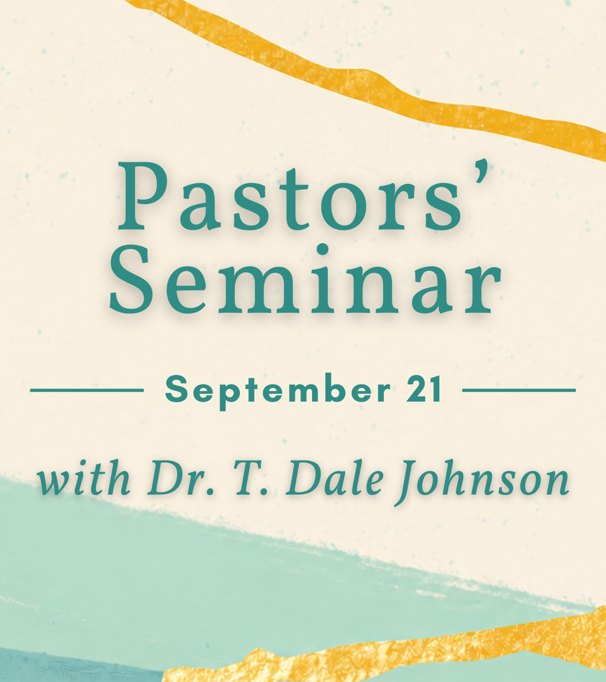 Pastors' Seminar