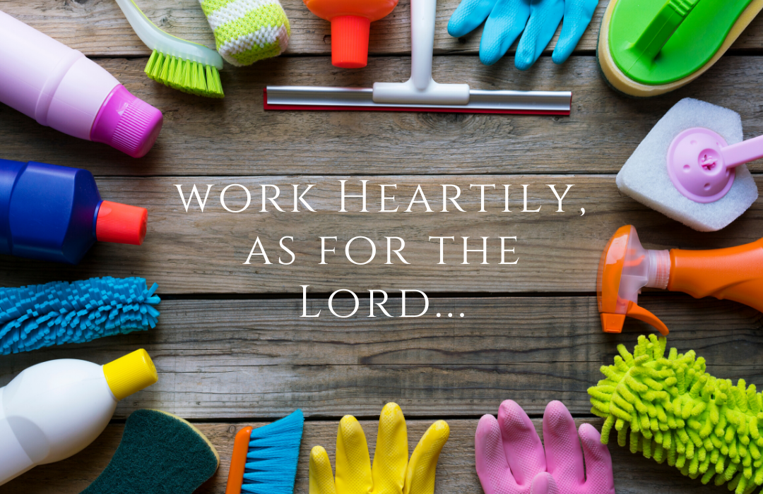 work Heartily as for the Lord image