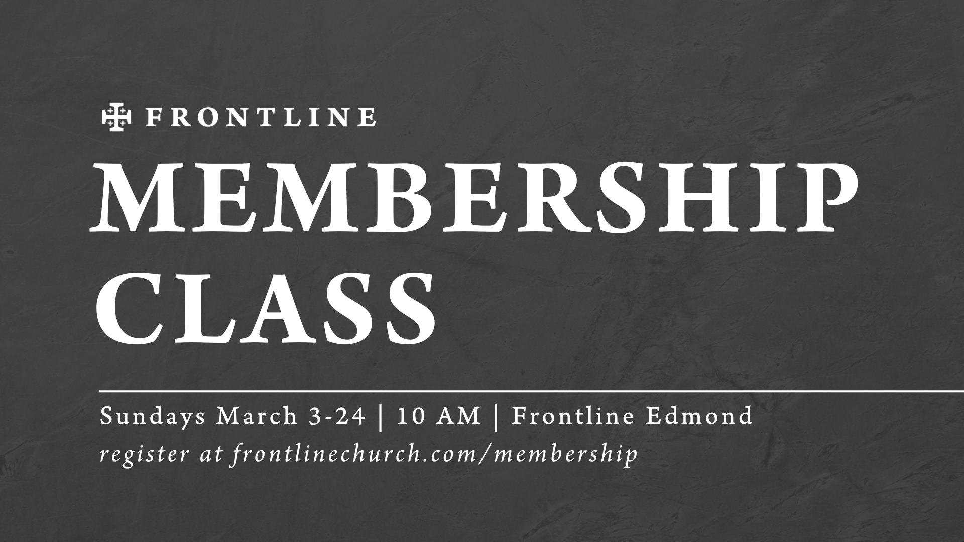 Membership Class Edmond image