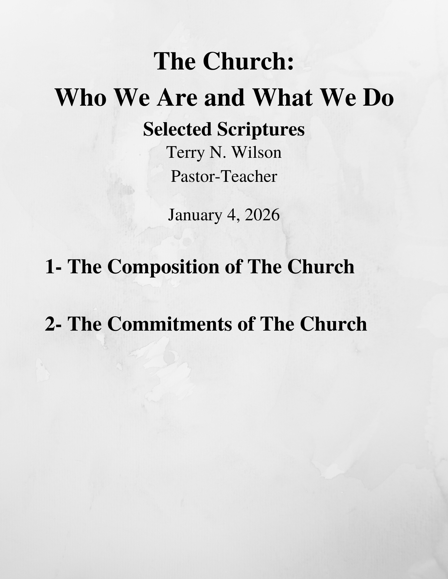 01.04.26 Sermon Notes