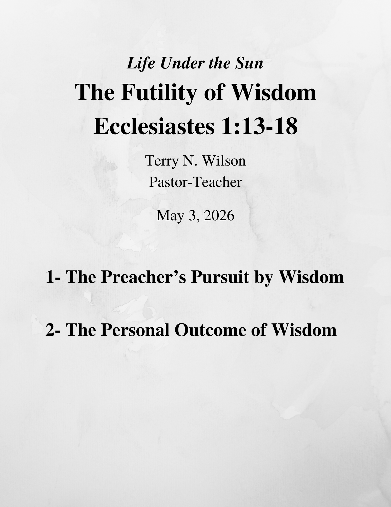 04.19.26 Sermon Notes