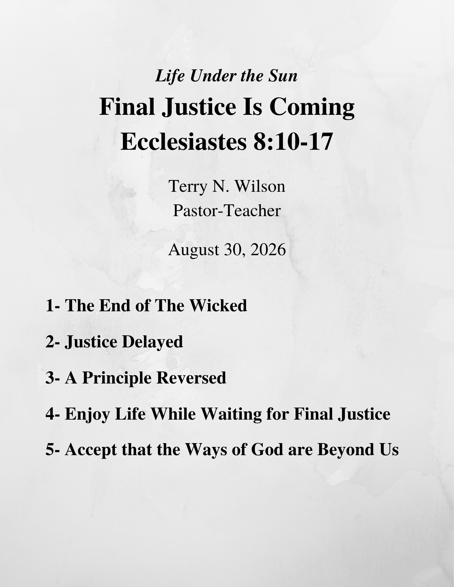 08.09.26 Sermon Notes
