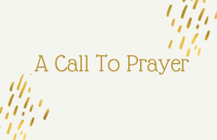 A Call To Prayer Feature image