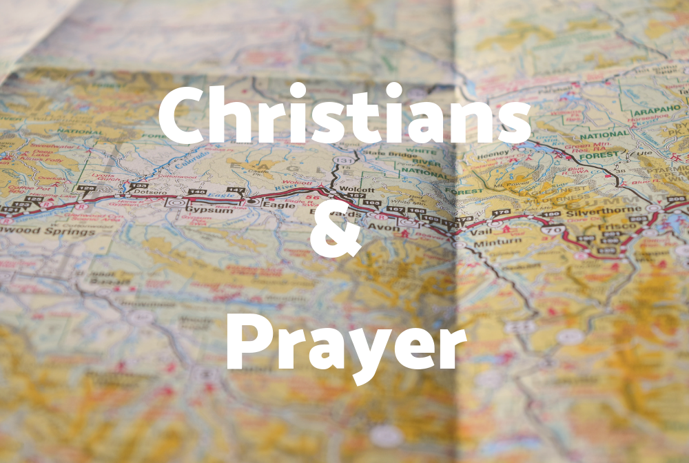 Christians and Prayer banner
